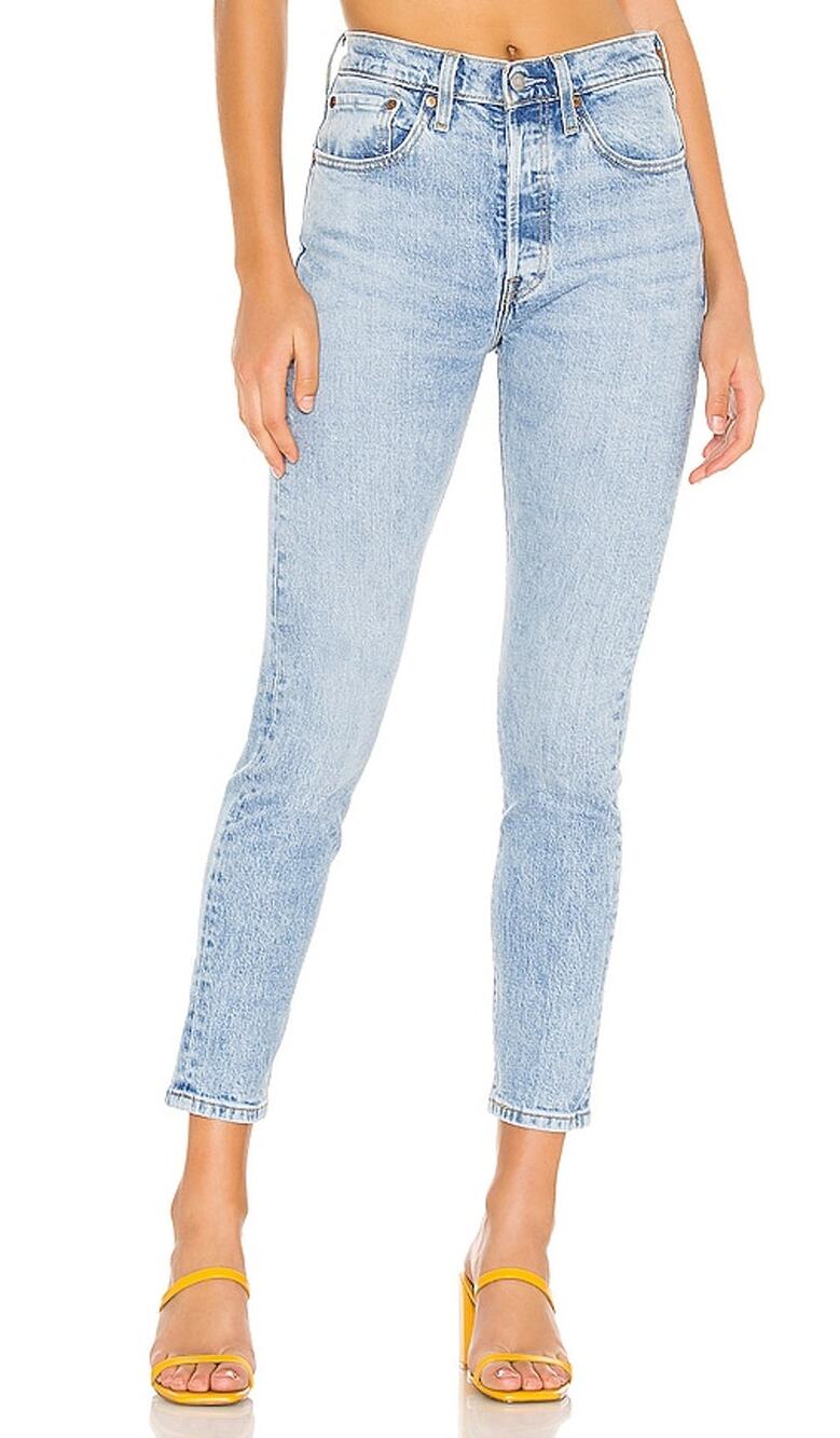 Levi's Premium Tango Light 501 Skinny Denim Jeans Size 25
